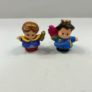 2002/2007 Fisher-Price Little People Queen and Prince